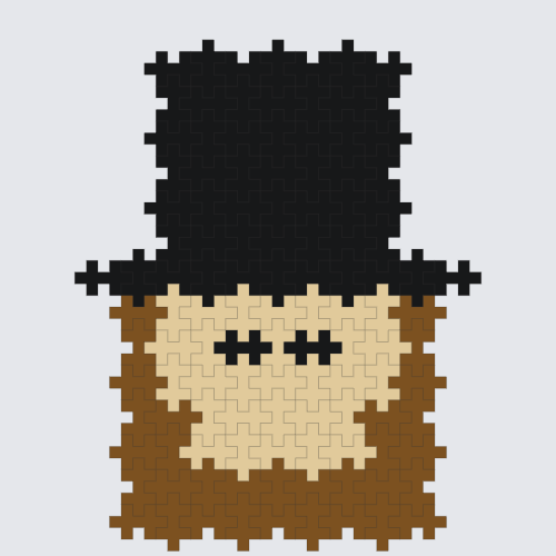 Plus-Plus Abraham Lincoln instructions