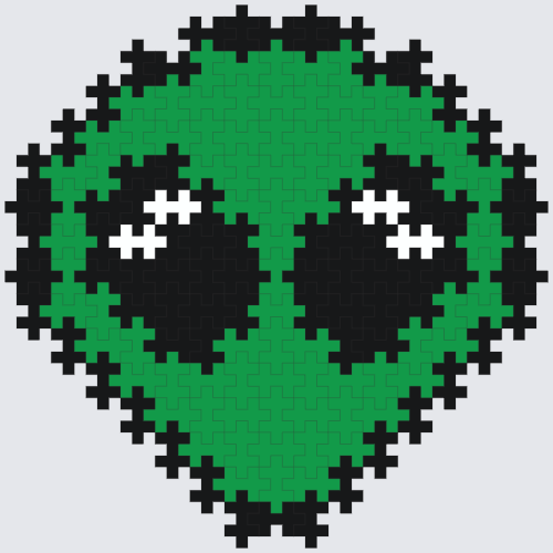 Plus-Plus Alien
