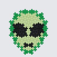 Plus-Plus Alien instructions
