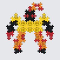 Plus-Plus Armarouge (Pokemon) instructions