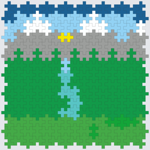 Plus-Plus Bamff mountain s instructions