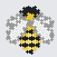 Plus-Plus Bee instructions