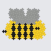 Plus-Plus Bee instructions