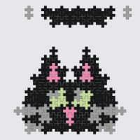 Plus-Plus Black Cat instructions