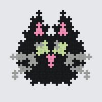 Plus-Plus Black Cat instructions