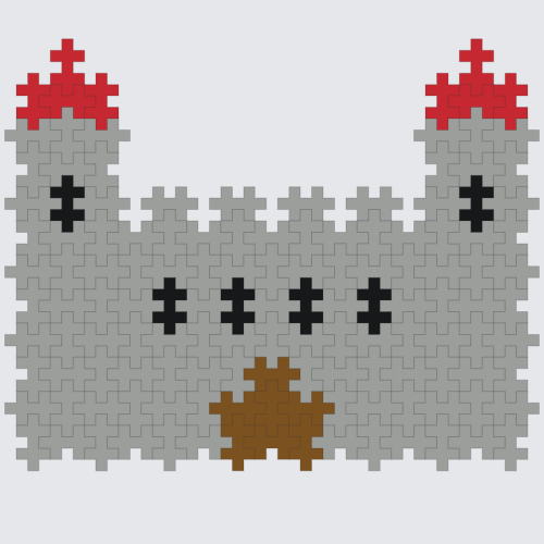 Plus-Plus Castle