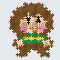 Plus-Plus Chara (Undertale) instructions