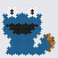 Plus-Plus Cookie Monster (Sesame Street) instructions