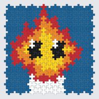 Plus-Plus Cute Candle instructions