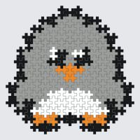 Plus-Plus Cute penguin instructions
