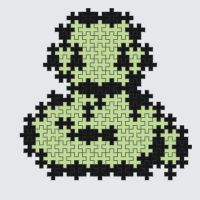 Plus-Plus Cute snake instructions