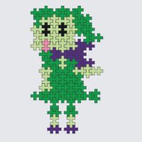 Plus-Plus Disgust instructions