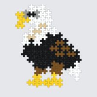 Plus-Plus Eagle instructions