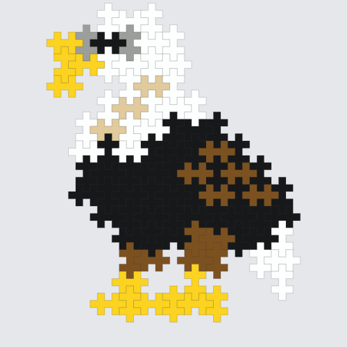 Plus-Plus Eagle instructions