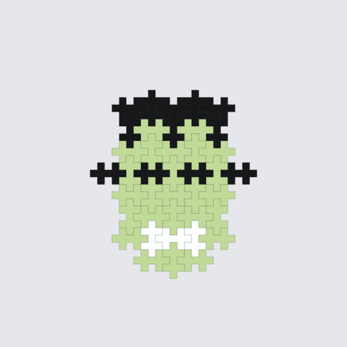 Frankenstein face