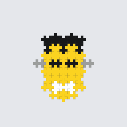 Plus-Plus Frankenstein