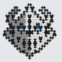 Plus-Plus Gaster Blaster (Undertale) instructions