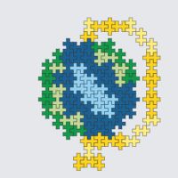 Plus-Plus Globe instructions