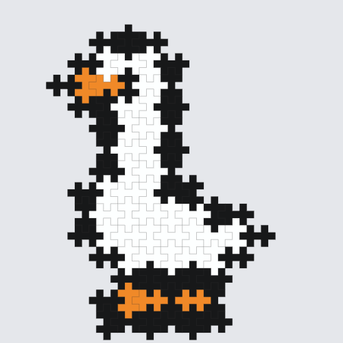 Plus-Plus Goose instructions