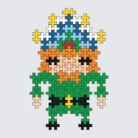 Plus-Plus Leprechaun instructions