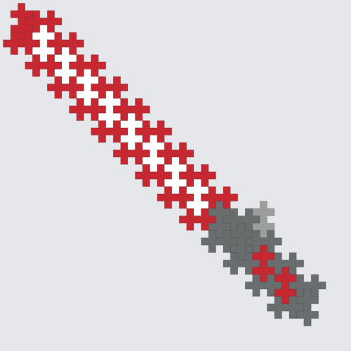 Plus-Plus Lightsaber instructions
