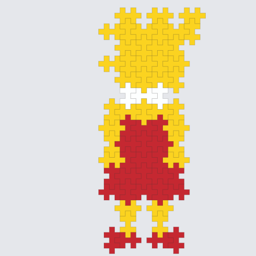 Plus-Plus Lisa Simpson