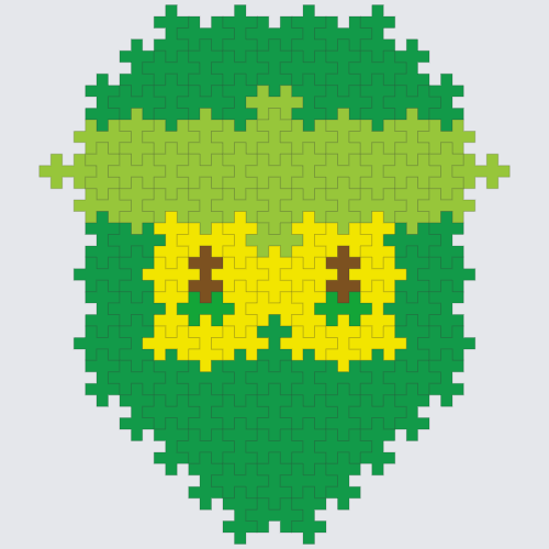 Plus-Plus Lloyd green Ninjago instructions