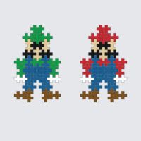 Plus-Plus Mario & Luigi instructions