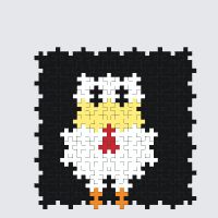 Plus-Plus Minecraft Chicken instructions