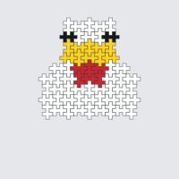 Plus-Plus Minecraft Chicken instructions