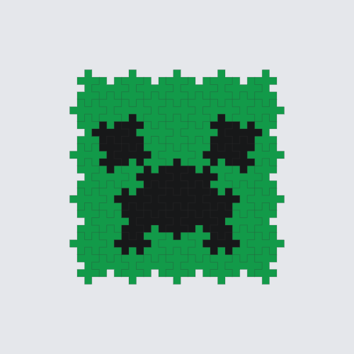 Plus-Plus Minecraft Creeper