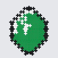 Plus-Plus Minecraft emerald instructions