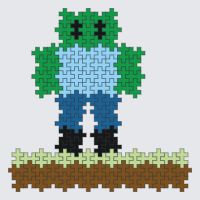 Plus-Plus Minecraft Zombie instructions