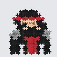 Plus-Plus Red Ninja instructions