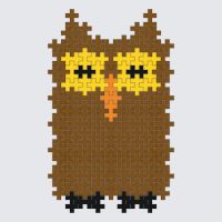 Plus-Plus Owl instructions