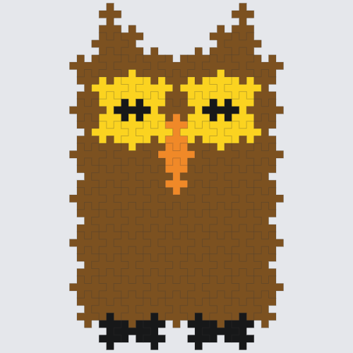 Plus-Plus Owl