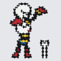 Papyrus Summoning A Bone (Undertale)
