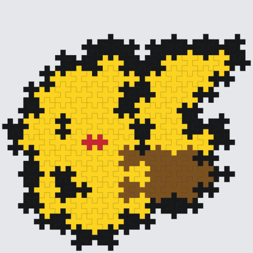 Plus-Plus Pikachu