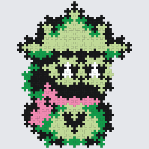 Plus-Plus Ralsei (Deltarune)