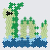 Plus-Plus Sea monster instructions