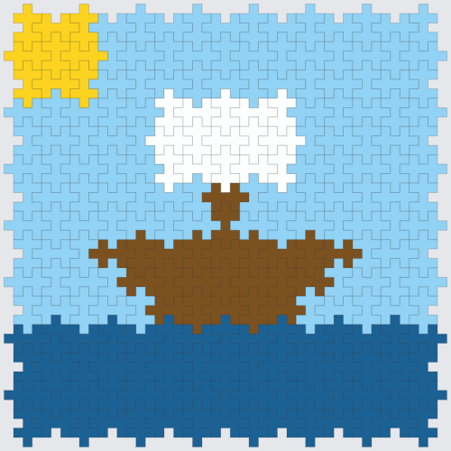 Ship in the Ocean