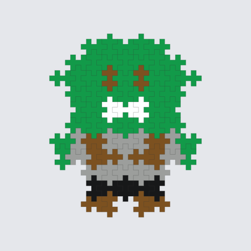 Plus-Plus Shrek