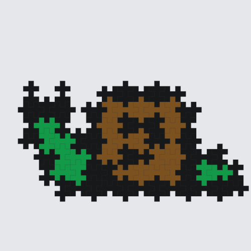 Plus-Plus Snail