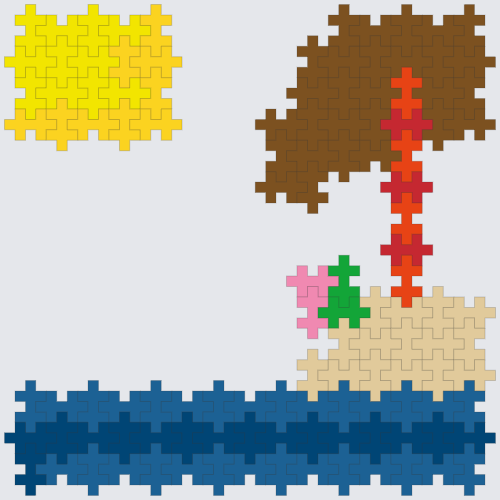 Plus-Plus SpongeBob Beach! instructions