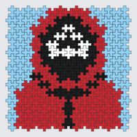 Plus-Plus Squid Game guard instructions