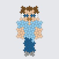 Plus-Plus Steve instructions