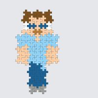 Plus-Plus Steve instructions