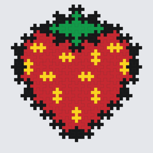 Plus-Plus Strawberry