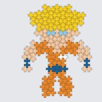 Plus-Plus Super Goku instructions