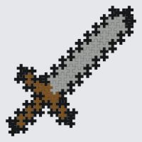 Plus-Plus Sword instructions